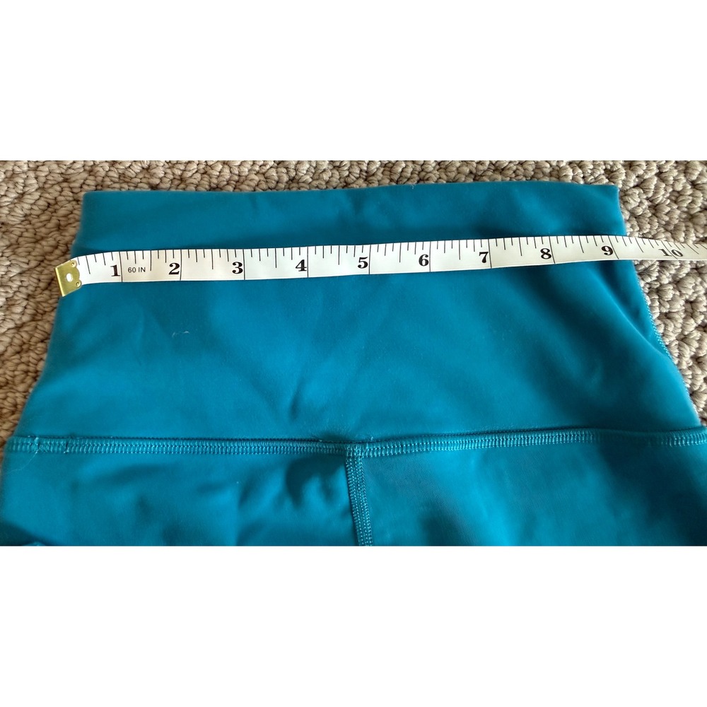 Lululemon Align High-Rise Short 6 Nulu Teal Blue Yoga Athletic Size 2 - Picture 7 of 7